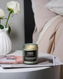 M&SENSE Bamboo Peony Spring Jar Candles for Home Scented Natural Organic Soy Candle Gifts for Women, 7.05oz 50 Hour Hours Burn Fresh Smelling Aromatherapy Gifts for Stress Relief by CozyNest Decor