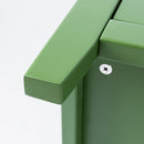 71-inch stylish TV cabinet TV frame TV stand solid wood frame, Changhong glass door, antique green, can be placed in the children's room, bedroom living room wherever you need