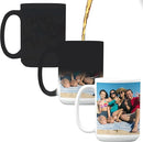 Personalized Coffee Mug – Custom Photo, Text, or Logo Ceramic Magic Mug Tea | Taza Personalizada with Heat Sensitive Color Changing Cup | Customized Gift Idea for Men & Women - Black |15oz by TinyTreasures Baby Boutique