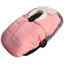 Fairy Baby Winter Car Seat Cover for Babies Carseat– Waterproof, Warm Car Seat Cover Baby – Universal Winter Cover for Back Seat, Infant Car Seat & Baby Carseat（Pink） by TinyTreasures Baby Boutique