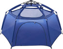 Alvantor Baby Playpen Play Yard 84"x84"x44”Large Pop Up Playpen Foldable Play Tent Indoor & Outdoor Kids Tent Lightweight Safe Space Canopy for Infants Toddlers Pets, Navy by TinyTreasures Baby Boutique