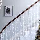 Lighting EVER 594 LED Curtain Lights Cool White, Hanging Fairy String Lights for Bedroom Wall, Indoor Outdoor Backdrop Lights for Wedding, Party, Patio Gazebo (20x10ft, 27 Strings, 9" Apart) by CozyNest Decor