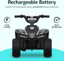 Gotrax RT1 Ride on Toys for Toddlers 1.5-3, Safe 12V Lead-acid Battery up to 80 Minutes, Forward/Reverse 2 Gears, Max 1.5MPH Speed&8" Big Tire, Electric Vehicle ATV Car Best Gift for Age1.5–3 Boy Girl by TinyTreasures Baby Boutique