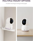 Baby/Pet Monitor for Indoor Security, Monitoring with Smart Phone app, 2K QHD Resolution, Auto Tracking/Motion Dection, 2-Way Audio Talk, Night Vision, Pan-Tilt Camera by TinyTreasures Baby Boutique