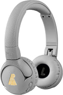 POGS Kids Bluetooth Wireless Headphones | The Gecko 2 | Foldable, Durable Headphones for Kids 3+ | Volume Limited 85 dB, Microphone | On-Ear | Wireless Music-Sharing Function (rGrey) by TinyTreasures Baby Boutique