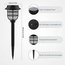 10 Pack Solar Pathway Lights Outdoor - Bright Solar Powered Garden Lights with Warm White LED, Auto On/Off Waterproof Path Lights Decorative, Landscape Lighting for Yard Patio Walkway Driveway by GreenHaven Gardens