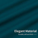 Easy-Going Blackout Curtains for Bedroom, Solid Thermal Insulated Grommet and Noise Reduction Window Drapes, Room Darkening Curtains for Living Room, 2 Panels (42x54 in, Peacock Blue) by CozyNest Decor
