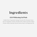 GLO Science Teeth Whitening Gel Pods – Safe, Effective Whitener with Silicon Brush, 6% Hydrogen Peroxide – Fastest Way to Whiter Teeth, Sensitivity Free – Mint Flavor (Pack of 5) by CozyNest Decor