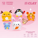 Air Dry Clay Kits - Modeling Clay for Kids, Ultra Light & Soft, Safe & Non-Toxic, DIY Airdryclay Kit with Sculpting Tools and Tutorials, Creatible Art Crafts Toys Gifts for Boys Girls by TinyTreasures Baby Boutique