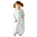 Tealbee Dreamsuit: Toddler Sleep Sack with Feet 3T 4T - 0.8 TOG Lightweight Baby Wearable Blanket for Walkers - Rayon made from Bamboo, Organic Cotton Sleeping Bag - Croissant by TinyTreasures Baby Boutique