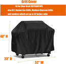 Grills Cover for Charbroil Performance Medium Grill - CB1250011P6, Waterproof Covers for 2 Burner Gas Grills-52 W x 23" D x 40" H by GreenHaven Gardens