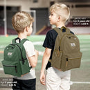 Toddler Backpack for Boys 2-5: Preschool Kindergarten Backpack - 13" Daycare Backpack Fit A4 Folder by TinyTreasures Baby Boutique