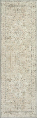 LIVEBOX Washable 2.5x8 Runner Rugs for Entryway Bathroom, Boho Kitchen Floor Mats Long Rug Runners for Hallways Non Slip, Farmhouse Low-Pile Carpet Runners for Laundry Room, Tan by TinyTreasures Baby Boutique