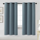 H.VERSAILTEX Blackout Curtains for Bedroom Thermal Insulated Room Darkening Living Room Curtains 72 Inch Long Grommet Privacy Protection Window Curtain Panels/Drapes for Nursery, 2 Panels,Stone Blue by CozyNest Decor