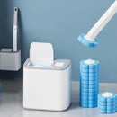Disposable Toilet Brush with Holder, Disposable Toilet Cleaning System with 36 Refills, Toilet Wand Kit for Bathroom Toilet Cleaning (Disposable Toilet Brush) by CozyNest Decor