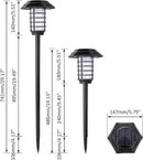 2Pack Solar Flame Lights Outdoor Solar Torch Lights Flickering Flame Solar Powered Auto On/Off Waterproof Security Path Lights for Walkway Garden Yard by GreenHaven Gardens