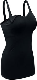 Womens Maternity Nursing Tank Cami for Breastfeeding with Adjustable Straps by TinyTreasures Baby Boutique