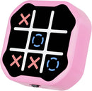 3 in 1 Electronic Tic Tac Toe Game, Handheld Digital Tic Tac Toe Bolt Game with Silent Mode, Portable Learing Toys Gift for Kids & Adults, Pink by TinyTreasures Baby Boutique