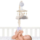 Lambs & Ivy Goodnight Moon Musical Baby Crib Mobile Soother Toy - Stars/Clouds by TinyTreasures Baby Boutique