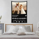 Custom Tapestry For Wall Bedroom Custom Backdrop Personalized Image Text Photo Customized Funny Tapestry Banners And Signs Song Vertical Tapestrys by CozyNest Decor