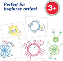 Spirograph Jr. — Jumbo Sized Gears Classic Retro Toy For Spiral Drawing Art Design Toy Kit for Smaller Hands — For Kids Ages 3 and Up by TinyTreasures Baby Boutique
