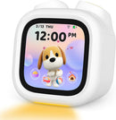 PawPal Digital Pet Alarm Clock with 3.8" Touchscreen - Habit-Building Sleep Trainer with OK-to-Wake, Stories, Music, White Noise & Nightlight for Kids Ages 3-8 Gift by TinyTreasures Baby Boutique