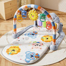 Alive Lovely Baby Gyms Play Mats, Musical Activity Center Baby Piano Gym Mat, Music and Lights Tummy Time Padded Mat for Newborn Newborn 0 to 3 6 9 12 Months by TinyTreasures Baby Boutique