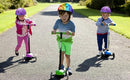Adjustable Color Gradient Skateboard Helmet for 3-5-8-14+Ages【Toddler Kids Youth Adult】 Girls Boys Woman.Bike Helmet for Multi-Sports Cycling Bicycle Scooter Inline Roller Skate Rollerblading by TinyTreasures Baby Boutique