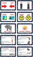 Creanoso US Schools and Learning Flash Cards Series (2-Deck) by TinyTreasures Baby Boutique