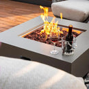 Ashton 36” Propane Fire Pit Smokeless Firepit Outdoor Gas Fire Pit for Outside Patio Firepit Table Includes Rain Cover Converter Kit Lava Rocks Lid CSA Certified by GreenHaven Gardens