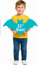SUNLIN Interactive Halloween Bat Cute Soft Plush Toy Gift for Adults & Kids 3+, Touch & Sound Activated Prank with Sound & Glowing Eyes, Scary Party Supplies Home Decor by TinyTreasures Baby Boutique