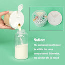Accmor Baby Formula Dispenser On The Go, Non-Spill Rotating Four-Compartment Formula Container to Go, Milk Powder Kids Snack Container for Infant Toddler Travel Outdoor, White by TinyTreasures Baby Boutique