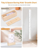 Height Chart for Kids Growth Chart for Wall Kids Height Wall Chart Kids Growth Chart Wall with Keepsake Box Height Measurement Wall Ruler Baby to Child Growth Tracker Neutral Nursery Wall Decor by TinyTreasures Baby Boutique