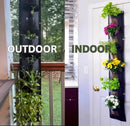 Hanging Planter Bags, Vertical Garden Planting Wall Gardening Grow Bag, 6 Pockets Large Wall Planter - Indoor Outdoor Plants Flowers Herbs, Waterproof Reusable by CozyNest Decor