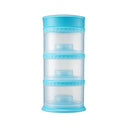 Innobaby Packin' Smart Stackable and Portable Storage System for Formula, Liquid, Baby Snacks and More. 3 Stackable Cups in Blueberry. BPA Free., 12 Ounce by TinyTreasures Baby Boutique
