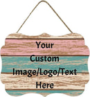 Personalized Custom Wooden Signs with Any Text Name for Home Door Man Cave Bar Family Farmhouse Decorative Home Kitchen Rustic Wall Decor by CozyNest Decor