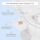 TUSHY Classic 3.0 Non-Electric Bidet Attachment | Self Cleaning Sprayer, Adjustable Water Pressure Nozzle, Angle Control. Fast & Easy DIY Installation. Universal Slim Fit. (Blue/Bamboo) by CozyNest Decor