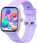 Kids Wach for Girls Boys 6-15 Year Old - Smart Watch for Kids 1.8" Fitness Tracker,No Phone needed,Pedometer Sleep Monitor Heart Rate Waterproof,Puzzle Game for Girls Boys Teens Birthday Gift (Purple) by TinyTreasures Baby Boutique