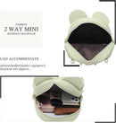 KL928 Girls Bowknot Polka Dot Cute Mini Backpack Small Daypacks Convertible Shoulder Bag Purse for Women by TinyTreasures Baby Boutique