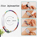 2 Pack Kids Bracelet Compatible with AirTag, GPS Kid Tracker Holder Braided Wristband for Apple Air Tag, 2022 Upgraded Nylon Adjustable Anti Lost Airtag Watch Band for Kids Children Elders by TinyTreasures Baby Boutique