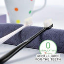 EasyHonor Extra Soft Toothbrush for Sensitive Gums, Micro Fur Manual Toothbrush with 20000 Soft Floss Bristle for Pregnant Women, Elderly and Gum Recessions, Protect Fragile Gums (4 Pack) by TinyTreasures Baby Boutique
