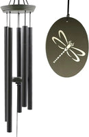 Wind Chimes for Outside, WindChimes Outdoor Tuned Soothing Melody, Wind Chimes Gifts for Mom/Grandma,Wind Chime Outdoor Decoration, Patio, Garden, Yard. (33" Green Dragonfly) by CozyNest Decor