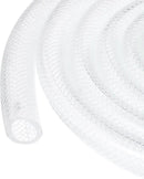 5/8" x 0.8" Braided Clear Plastic PVC Tubing 10ft High Pressure Flexible Reinforced Vinyl Tube, [for Garden Irrigation, Water Hose, Fish Tank, Water Transfer] - 15.9x20.6mm by GreenHaven Gardens
