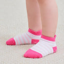 Zaples Baby Non Slip Grip Ankle Socks with Non Skid Soles for Infants Toddlers Kids Boys Girls by TinyTreasures Baby Boutique