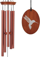 Hummingbird Outdoor Wind Chimes - 33" Tall, Tuned Melody, Memorial Gift for Mom/Grandma, Weather-Resistant, Perfect Decoration for Patio, Garden, Yard & Indoors by CozyNest Decor