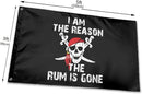 Pirate Flag Jolly Roger Flag 3x5 Ft Indoor/Outdoor Yard Garden Lawn Holiday Decoration Banner Sign by GreenHaven Gardens