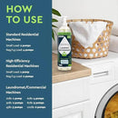 Puracy Laundry Detergent - Enzyme-Powered Liquid Laundry Detergent Concentrate, Natural Laundry Detergent Seen on TikTok, Non-Toxic (Free & Clear, 16 fl oz, 64 Loads) by CozyNest Decor