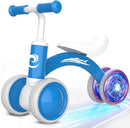 Colorful Lighting Baby Balance Bike Toys for 1 Year Old Boy Girl Gifts, 10-36 Month Toddler Balance Bike, No Pedal 4 Silence Wheels & Soft Seat First Riding on Toys, 1st Birthday Gifts by TinyTreasures Baby Boutique