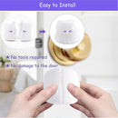 Child Proof Door Knob Covers, 4Pack Door Knob Safety Cover for Kids, Door Locks for Kids Safety, Toddler Door Knob Cover by TinyTreasures Baby Boutique