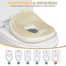 Orzbow 3-in-1 Potty Training Toilet, Detachable Baby Potty, As Toddler Toilet Seat, Chair, Step Stool for Boys & Girls 18+ Months, Potty Training Seat with Splash Guard, Easy Clean, Khaki by TinyTreasures Baby Boutique